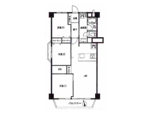 いづみハイツ船橋 船橋市本町7丁目 間取図
