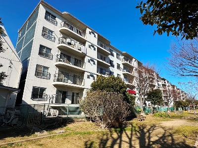 船橋ハイツ6号棟 船橋市北本町2丁目 外観写真