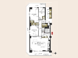 サニータウン習志野台サンハイツ 船橋市習志野台8丁目 間取図