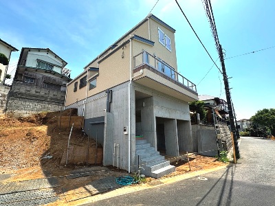 新築一戸建て 船橋市田喜野井5丁目 外観写真