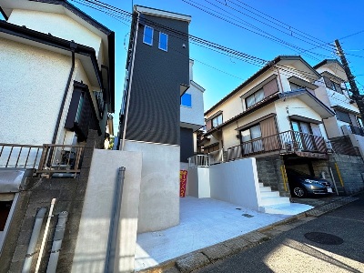 築後未入居住宅 船橋市芝山7丁目 外観写真