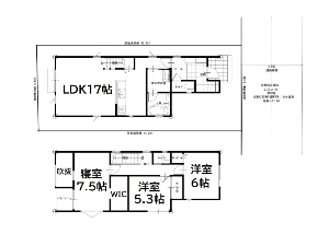 新築一戸建て 船橋市駿河台2丁目 間取図