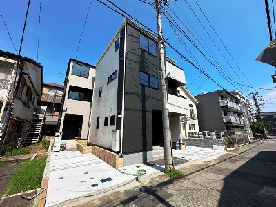 新築一戸建て 船橋市本中山3丁目 外観写真