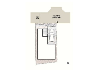 新築一戸建て 船橋市松が丘4丁目 配置図