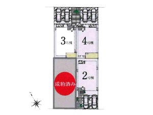新築一戸建て 船橋市松が丘4丁目 配置図 新築一戸建て ★船橋市松が丘4丁目 配置図