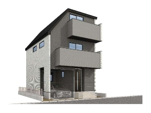 新築一戸建て 船橋市海神3丁目 完成予想図 新築一戸建て 船橋市海神3丁目 完成予想図