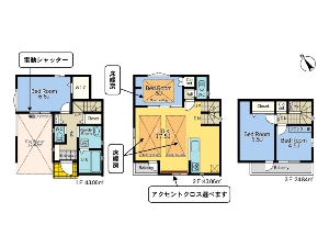 新築一戸建て 新築一戸建て 船橋市海神5丁目 間取図 新築一戸建て 新築一戸建て 船橋市海神5丁目 間取図