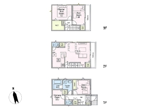 新築一戸建て 船橋市栄町1丁目 間取図