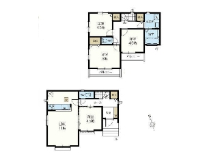 新築一戸建て 船橋市東船橋6丁目 間取図 新築一戸建て 船橋市東船橋6丁目 間取図