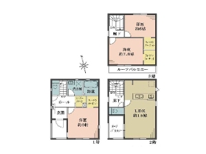 新築一戸建て 船橋市前原西1丁目 間取図 新築一戸建て 船橋市前原西1丁目 間取図