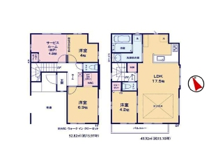 新築一戸建て 船橋市前原西6丁目 間取図