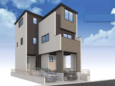 新築一戸建て 船橋市前原西2丁目 完成予想図