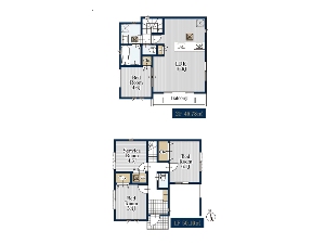 新築一戸建て 船橋市飯山満町2丁目 間取図