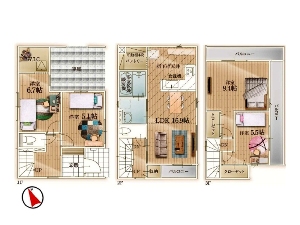 新築一戸建て 船橋市前原西6丁目 間取図 新築一戸建て 船橋市前原西6丁目 間取図