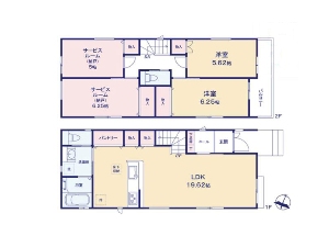 新築一戸建て 船橋市習志野台5丁目 間取図