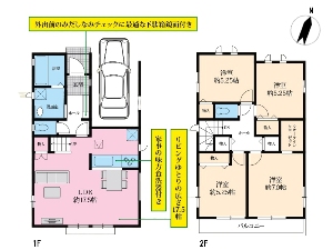 新築一戸建て 船橋市習志野台8丁目 間取図