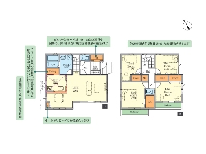 新築一戸建て 船橋市高根台3丁目 間取図