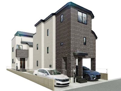 新築一戸建て 船橋市北本町2丁目 完成予想図