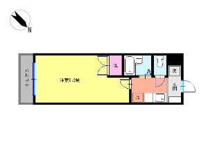 駿河台ハイツ 東船橋 賃貸マンション 間取図