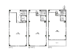 興和ビル 船橋 貸店舗・貸事務所 間取図