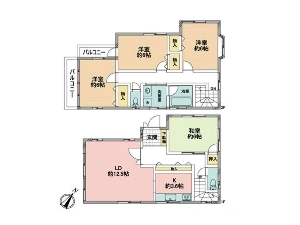 船橋市前原西8丁目 間取図