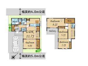 中古一戸建て 船橋市飯山満町3丁目 間取図