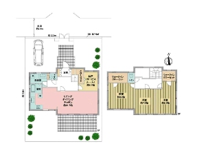 中古一戸建て 船橋市海神5丁目 間取図