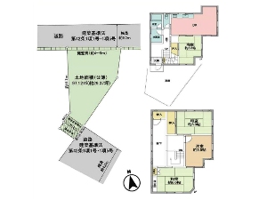 中古一戸建て 船橋市田喜野井5丁目 間取図