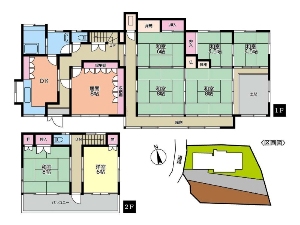 中古一戸建て 船橋市飯山満町1丁目 間取図 中古一戸建て 船橋市飯山満町1丁目 間取図