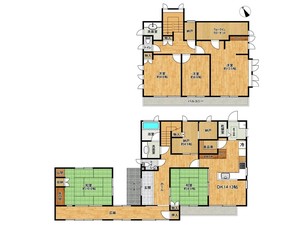 中古一戸建て 船橋市三山5丁目 間取図 中古一戸建て 船橋市三山5丁目 間取図